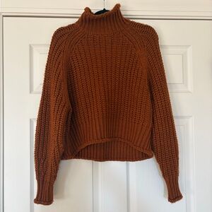 H&M Chunky Knit Turtleneck Sweater